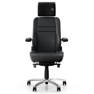 RH Secur24 - Black Trento Leather Upholstery