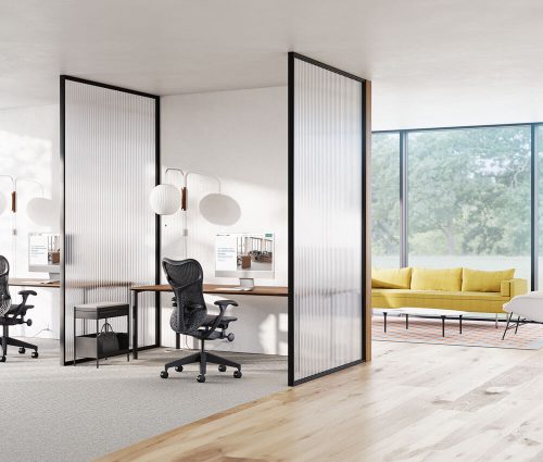 Herman Miller Mirra 2 - Graphite, Upholstered Back