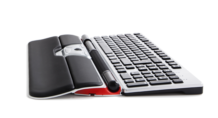 Contour RollerMouse Red Plus, perspective product view