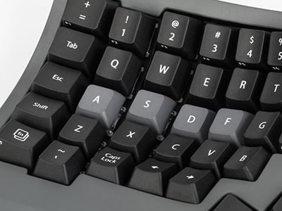 Vertical key configuration icon