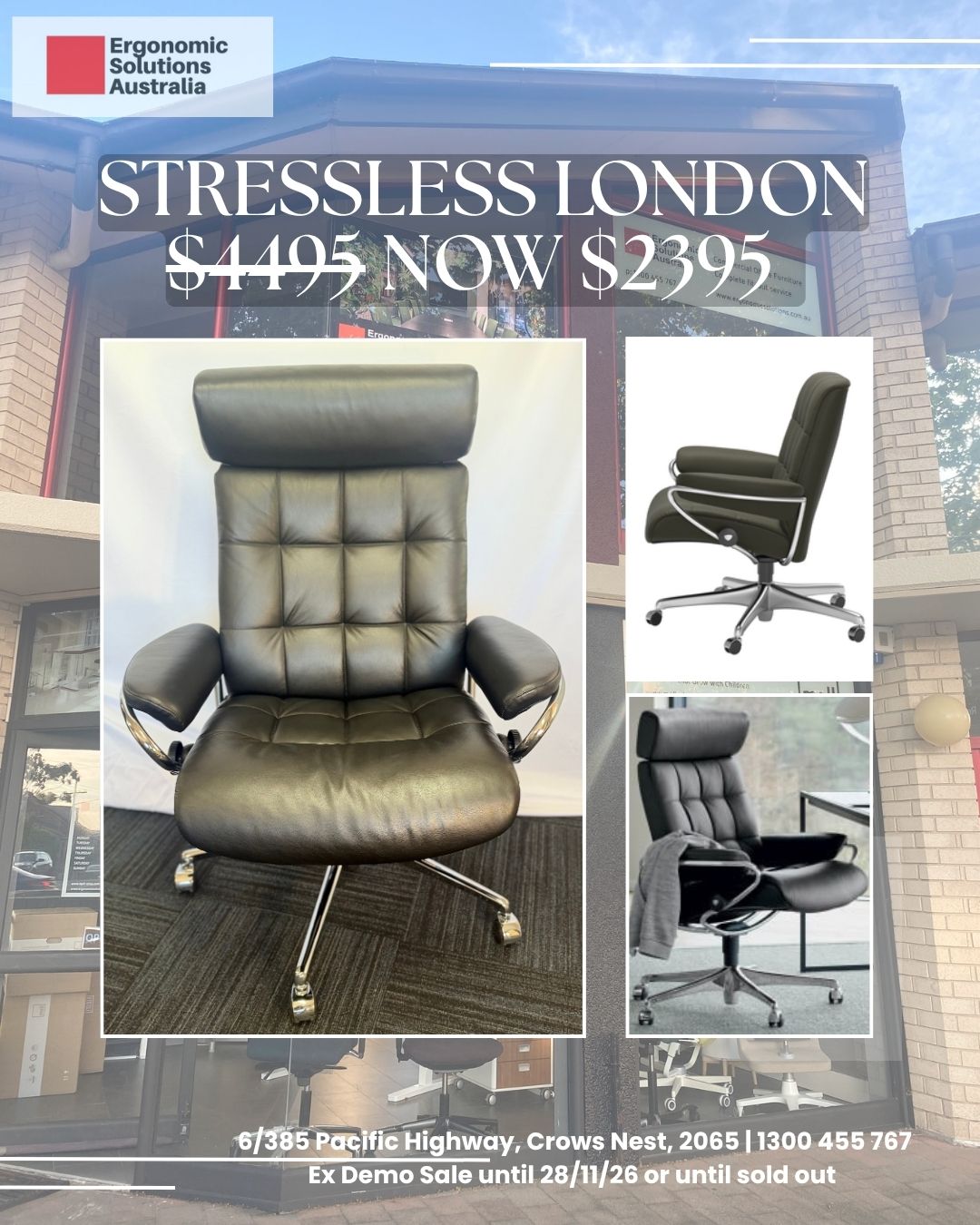 Stressless London Ex Demo Chair