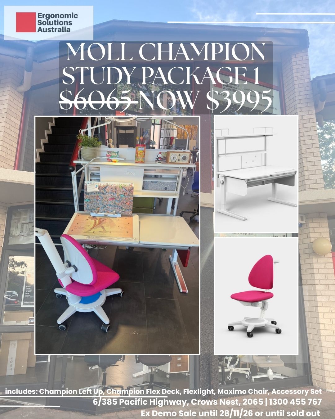 moll Champion Left Up Package - Ex-Demo