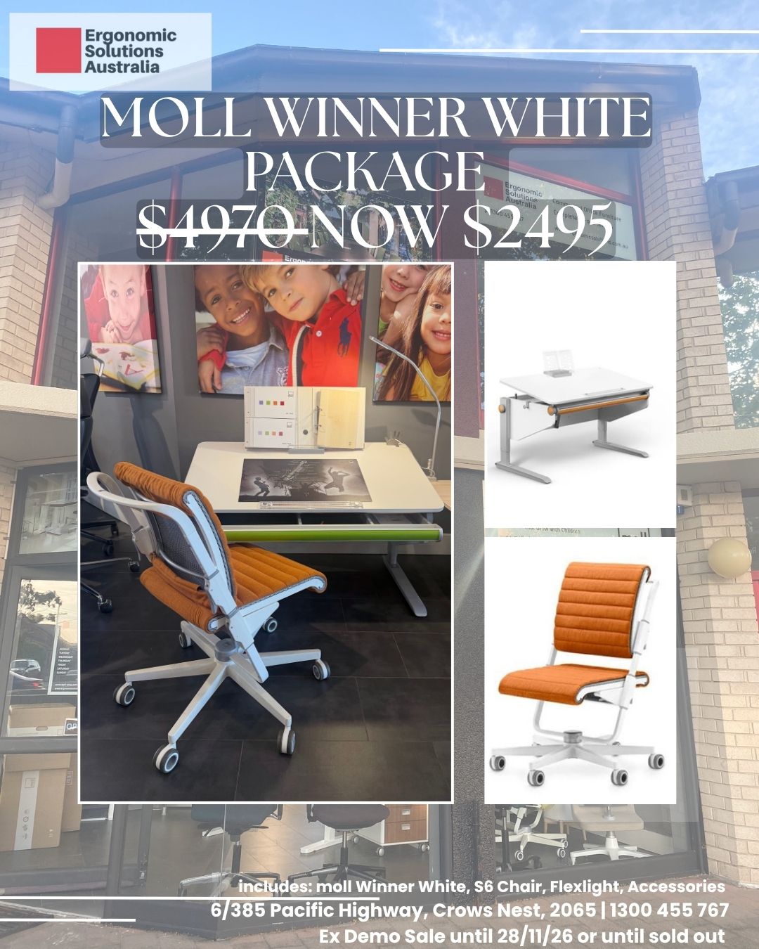 moll Winner White S6 Package - Ex-Demo